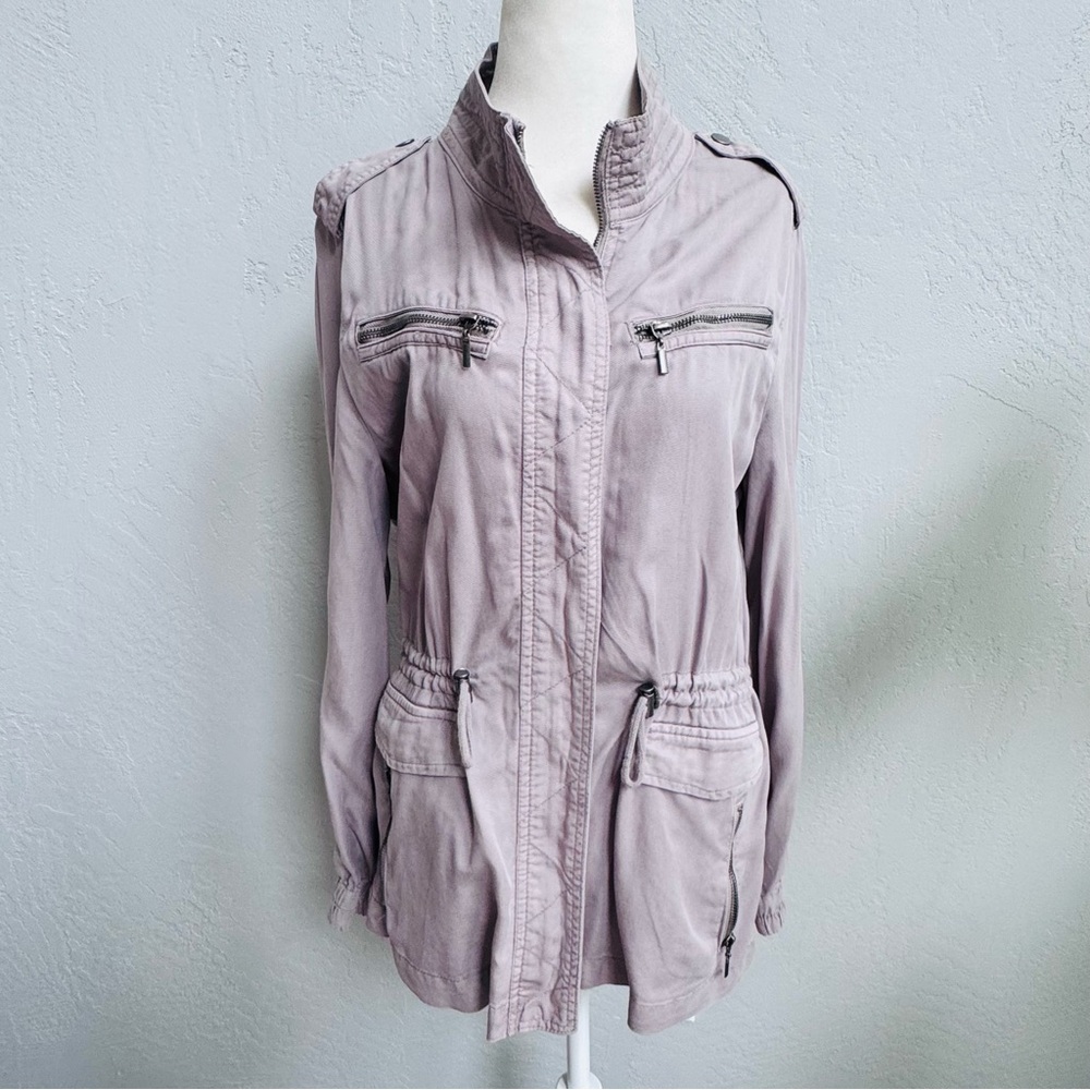 Francesca’s Trixxi Utility Jacket with Zip Pockets